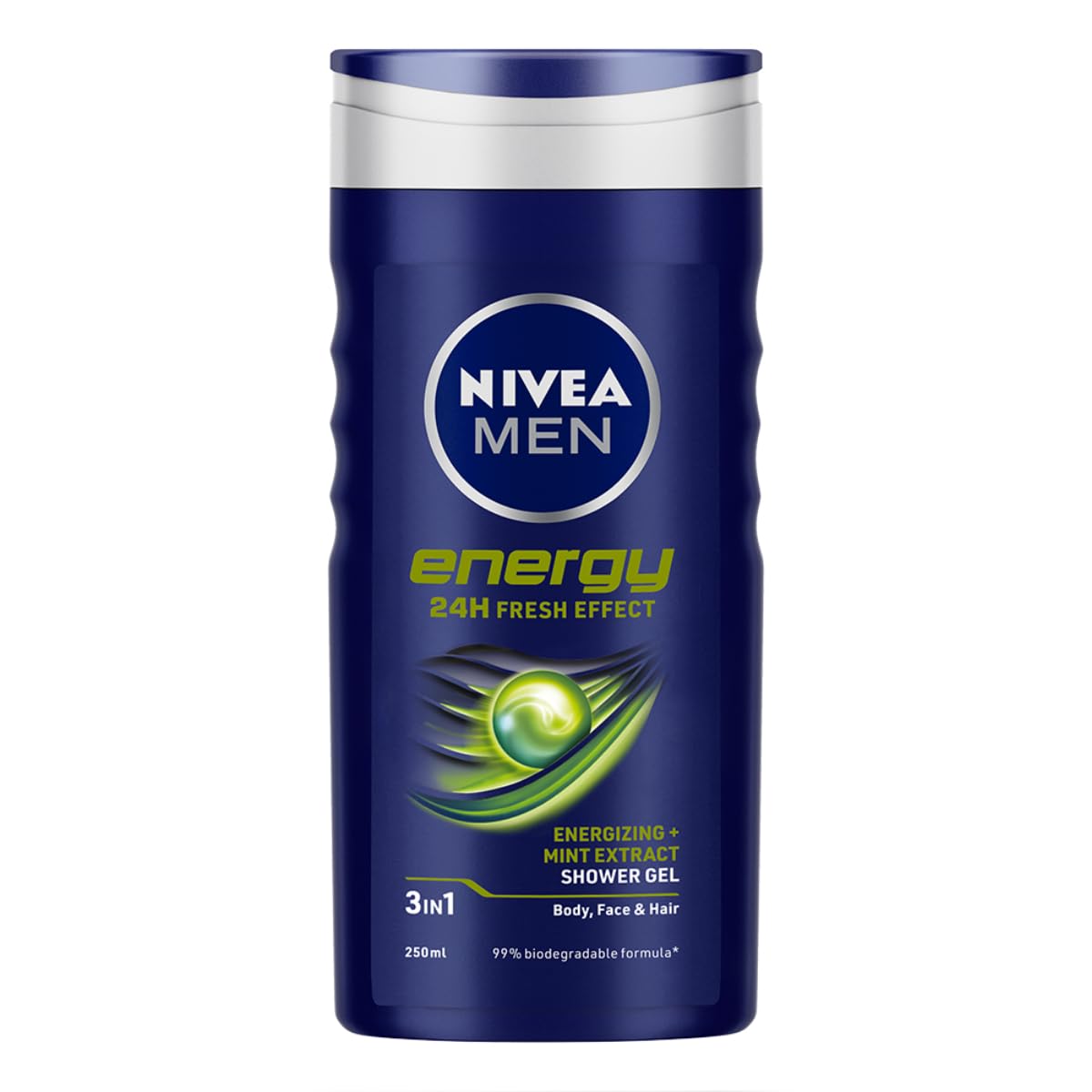 Nivea For Men Energy Shower Gel  250ml 845 Fl Oz