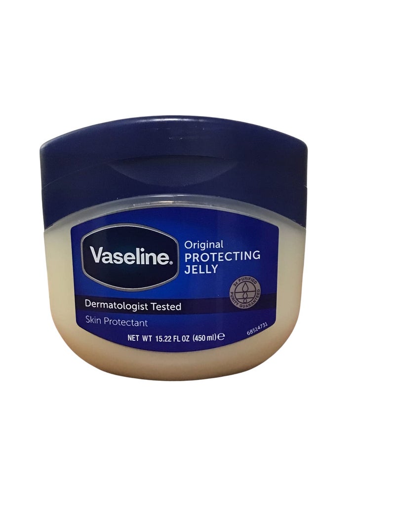 Unilever Vaseline Pure Petroleum Jelly, Original 15.22 Oz - 450 ml - Image 1
