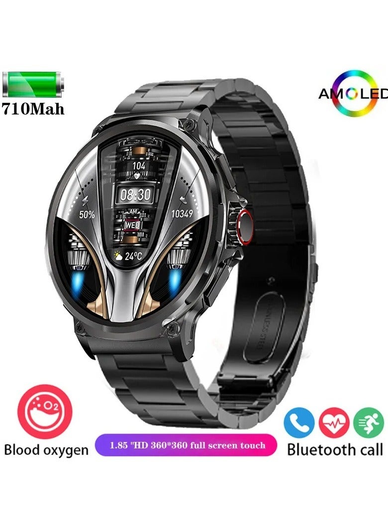 AROAQ HD Smart Watch Men Bluetooth Call Smartwatch 1.85 Inch Screen Big Battery Smartwatch - Image 1