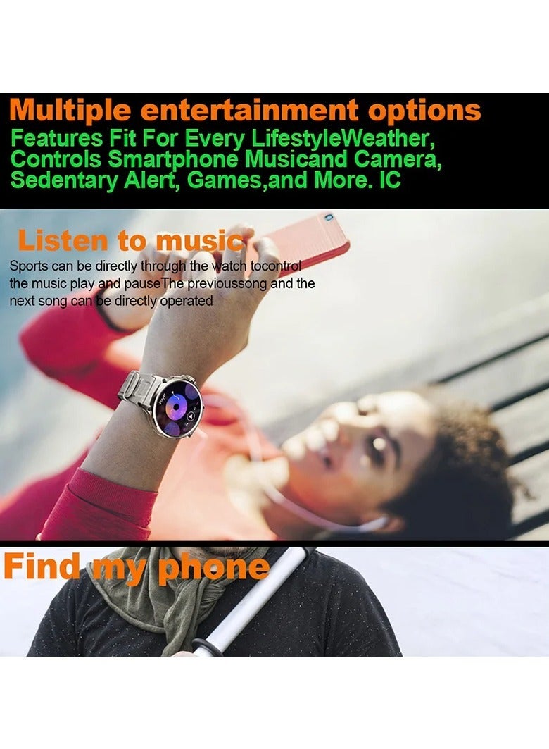 AROAQ HD Smart Watch Men Bluetooth Call Smartwatch 1.85 Inch Screen Big Battery Smartwatch - Image 4