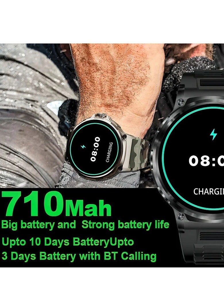 AROAQ HD Smart Watch Men Bluetooth Call Smartwatch 1.85 Inch Screen Big Battery Smartwatch - Image 3