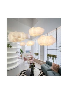 Campus Interiors Modern Ceiling Hanging Light Creative Cloud Shaped | Floating Cloud Hanging Ceiling Pendant Lights Cotton Chandeliers for Living Rooms Restaurant Bar Kindergarten Decoration(150*20*60 - pzsku/Z7CC8D6C4E718DA01323CZ/45/_/1698007974/949d20f8-0ce1-4c8c-a918-b0b1a81fc468