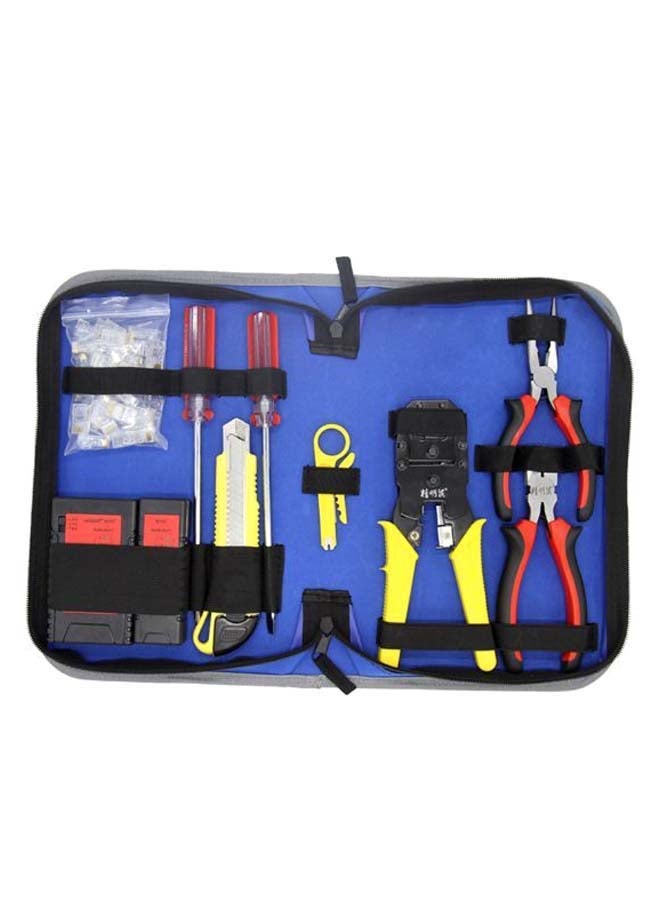 نيبمينينت 3-In-1 Network Cable Tester Tool Set With Case Multicolour  - Image 1