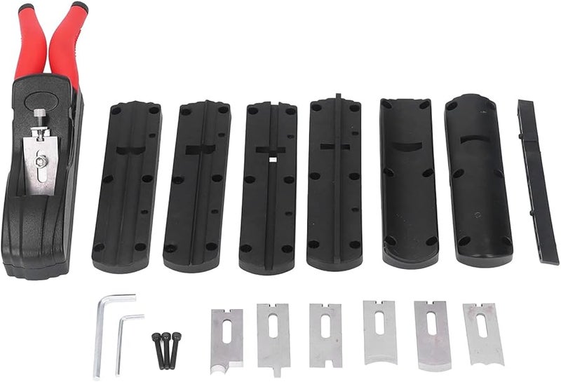 مُسَوِّي الخشب اليدوي، أداة حرف بزاوية 45 درجة، عمق قابل للتعديل، تصميم مريح. - Image 2