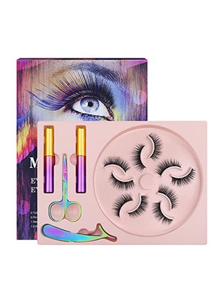 Magnetic Eyelashes 5 Pairs 3D Medium Magnetic Lashes with Upgraded 2 Tubes of Magnetic Liner Waterproof, Natural Look,Long Lasting, Easy Reusable Fake Eyelashes (ZML-005) - pzsku/Z7CC9042ADD60E0BC7A36Z/45/_/1730446201/c31da559-431f-4bec-b4d5-0b8b8400a0cf