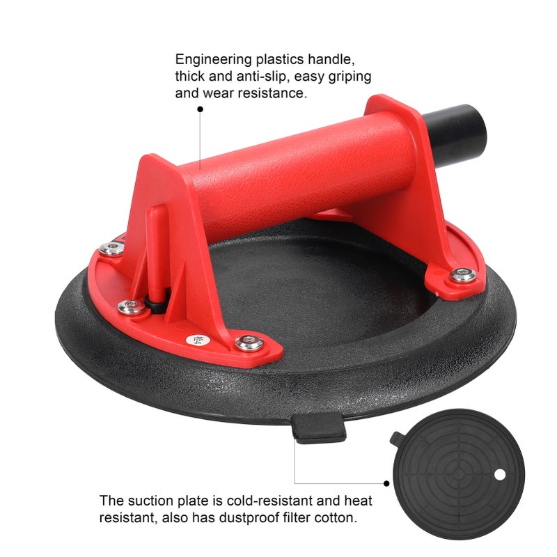 200mm Diameter Vacuum Suction Cup 100kg High Bearing Capacity Heavy Duty Vacuum Ceramic Tile Lifter for Granite Glass Lifting Tool - Image 3