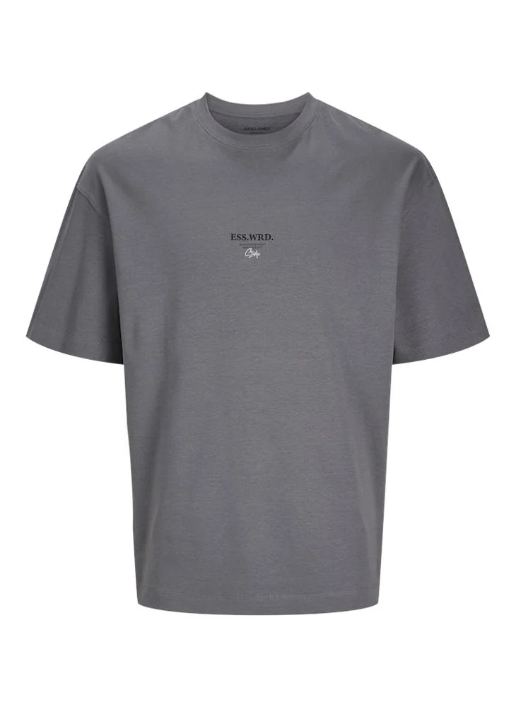 JACK & JONES Jjeurban Edge Studio O-Neck T-Shirt