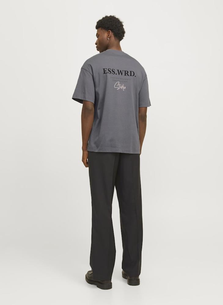 JACK & JONES Jjeurban Edge Studio O-Neck T-Shirt  - Image 2