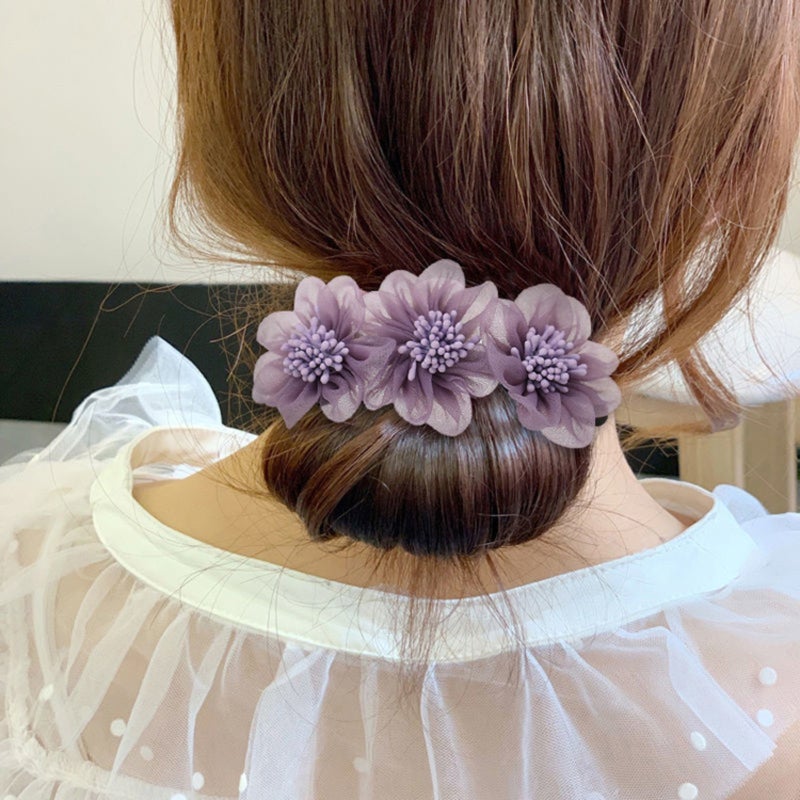 Hair Twister Clip - Elegant Floral Edition - Image 3