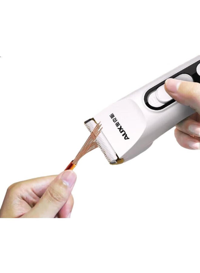 AUX Electric Hair Clipper For Adults, Children And Babies, Universal Home Use Hair Trimmer, Fully Washable, Shaves Head, Electric Hair Clipper, Complete Set Of Hair Cutting Tools, Self-Service Hair Clipper X6 - Image 3