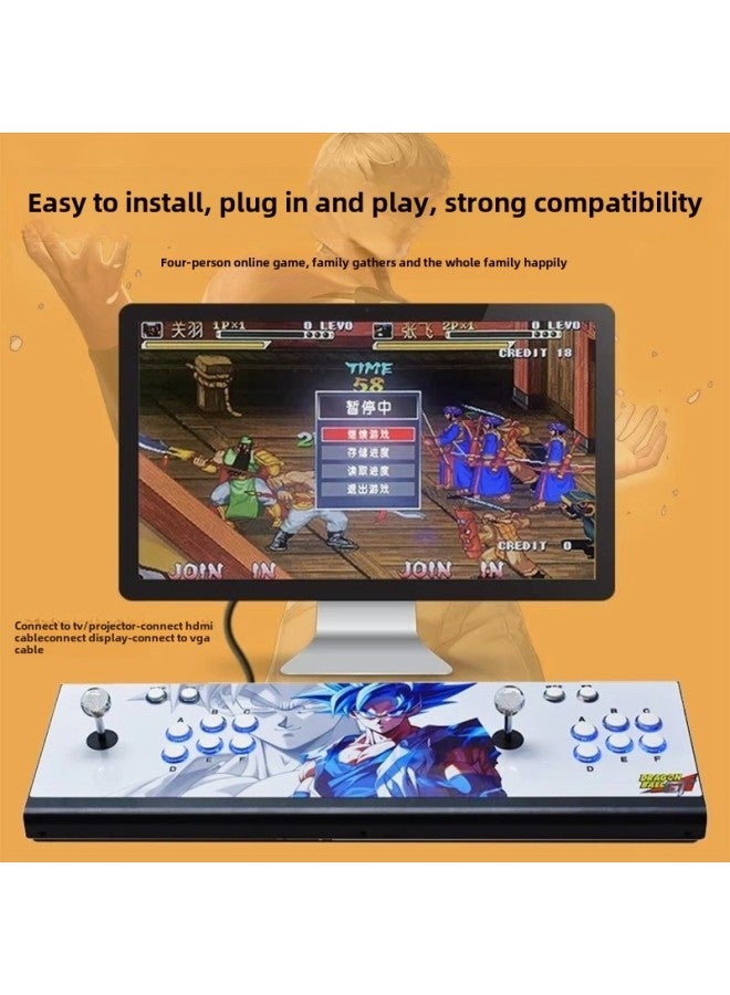 2024 3D Pandora Nostalgic Moonlight Box TV Home Double Rocker Desktop Arcade Game Machine-Product Color:Pandora 300 Game Single Models  - Same Day Delivery/sf Express/top Version  - Image 4