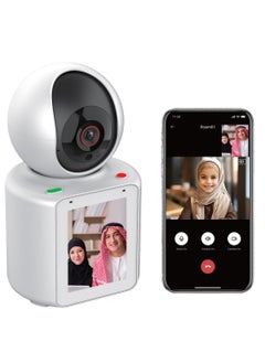 Sekyo Sekyo Smart Video Calling Baby Monitor Camera with Screen - 1 Click Call, Two-Way Video Calling, 360° View | Motion Sensor, Night Vision, App Alert Indoor Pet Monitoring, Ideal for Baby Monitor, Pet Camera  - Image 1