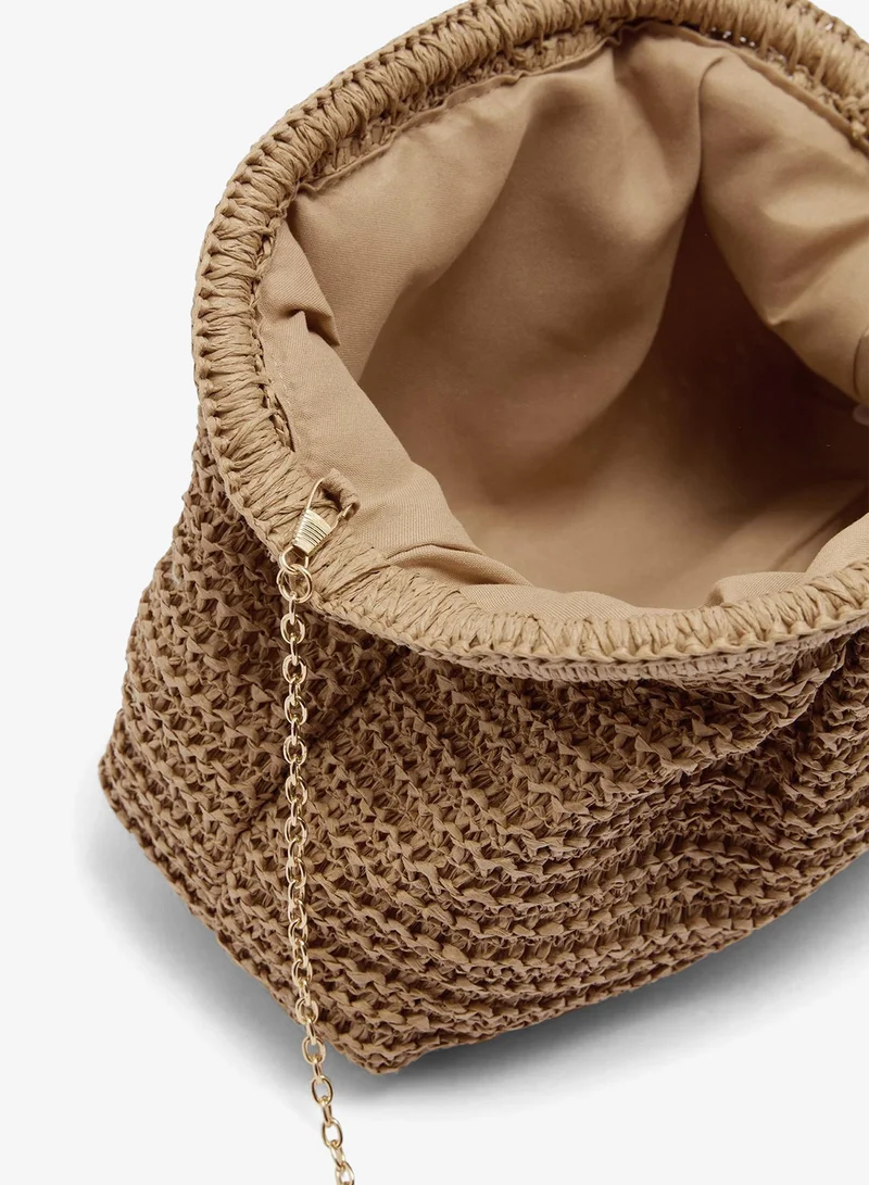 Matalan Natural Natural Straw Clutch Bag for Women | Best Price UAE