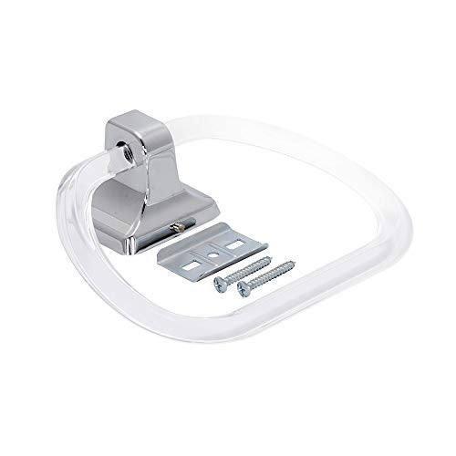 EZ-FLO 15232 Bathroom Towel Ring with Concealed Screw, Chrome - Image 3