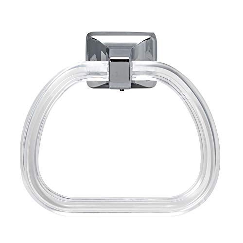 EZ-FLO 15232 Bathroom Towel Ring with Concealed Screw, Chrome - Image 2