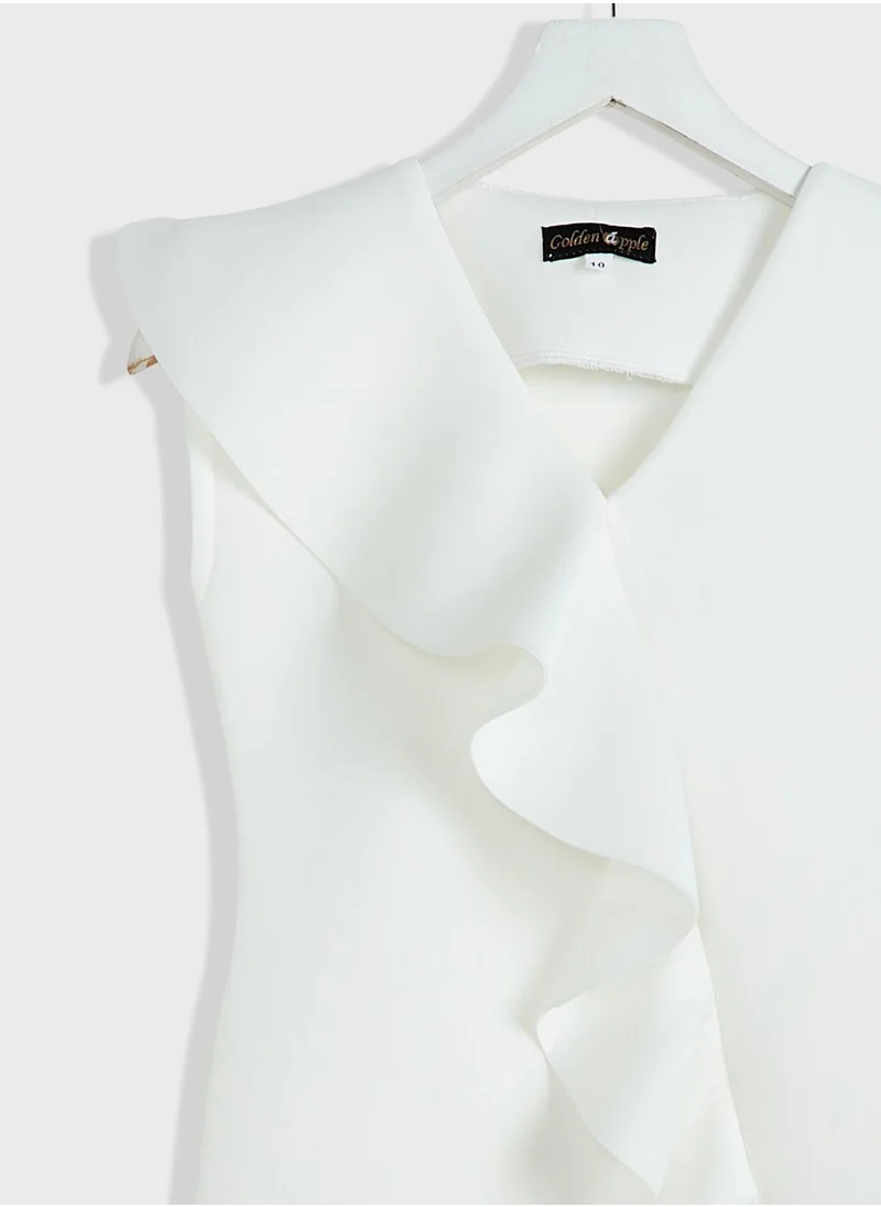 Little Golden Apple Little Frill Dress