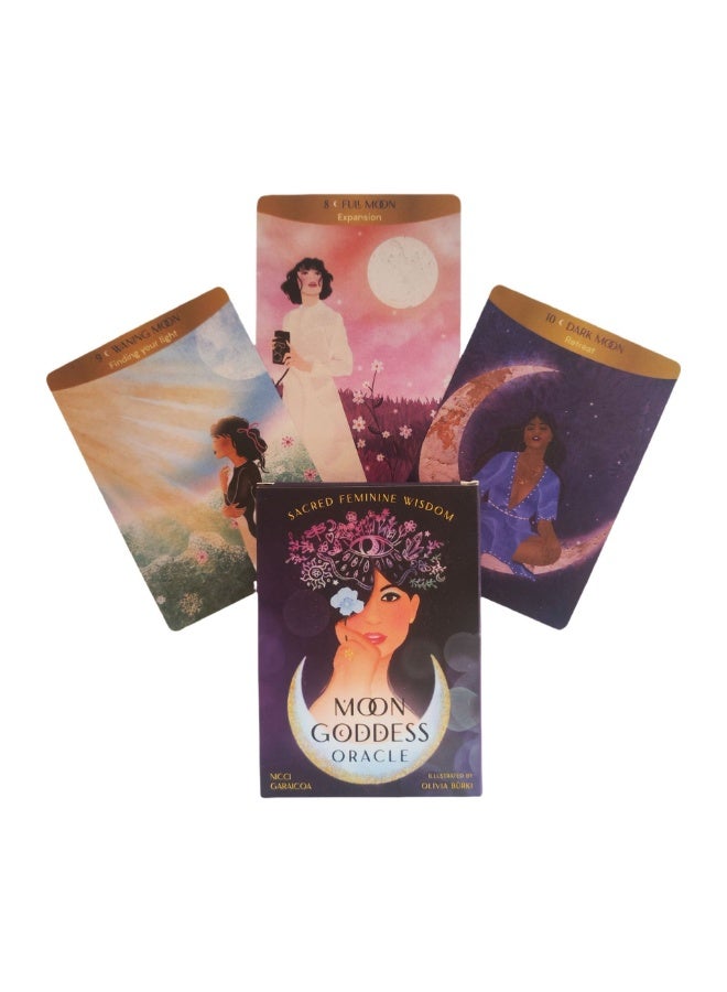 NIBEMINENT Moon Goddess Oracle Card - Image 1