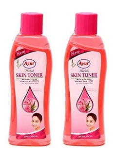Herbal Skin Toner With Aloe Vera 500 Ml (Pack Of 2)
