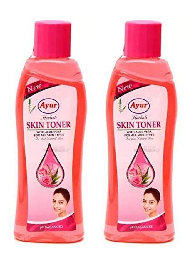 Ayur - Herbal Skin Toner With Aloe Vera 500 Ml (Pack Of 2) - Image 1