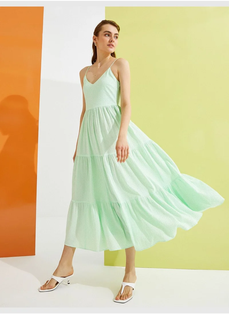 KOTON Spaghetti Strap Dress