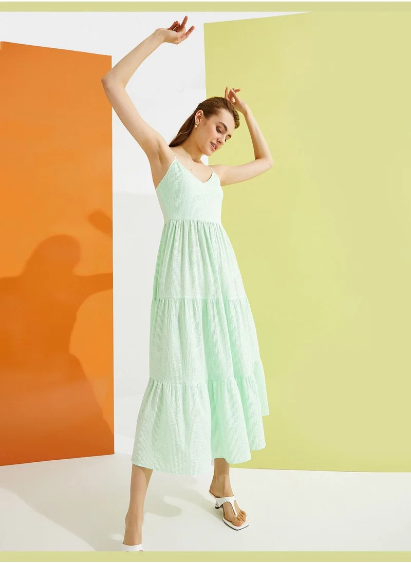 KOTON Spaghetti Strap Dress