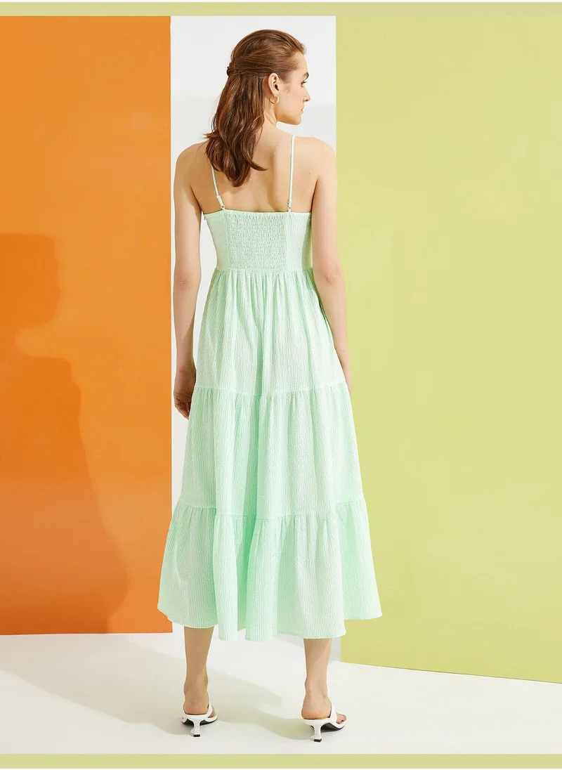 KOTON Spaghetti Strap Dress
