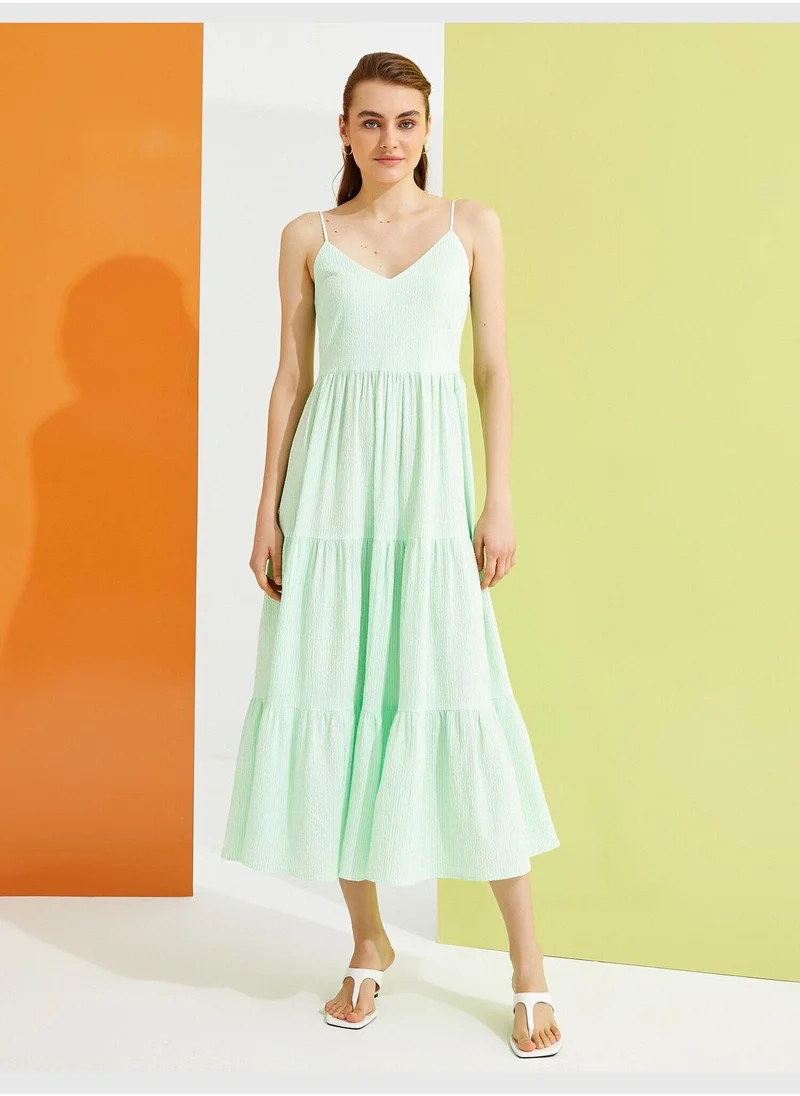 KOTON Spaghetti Strap Dress