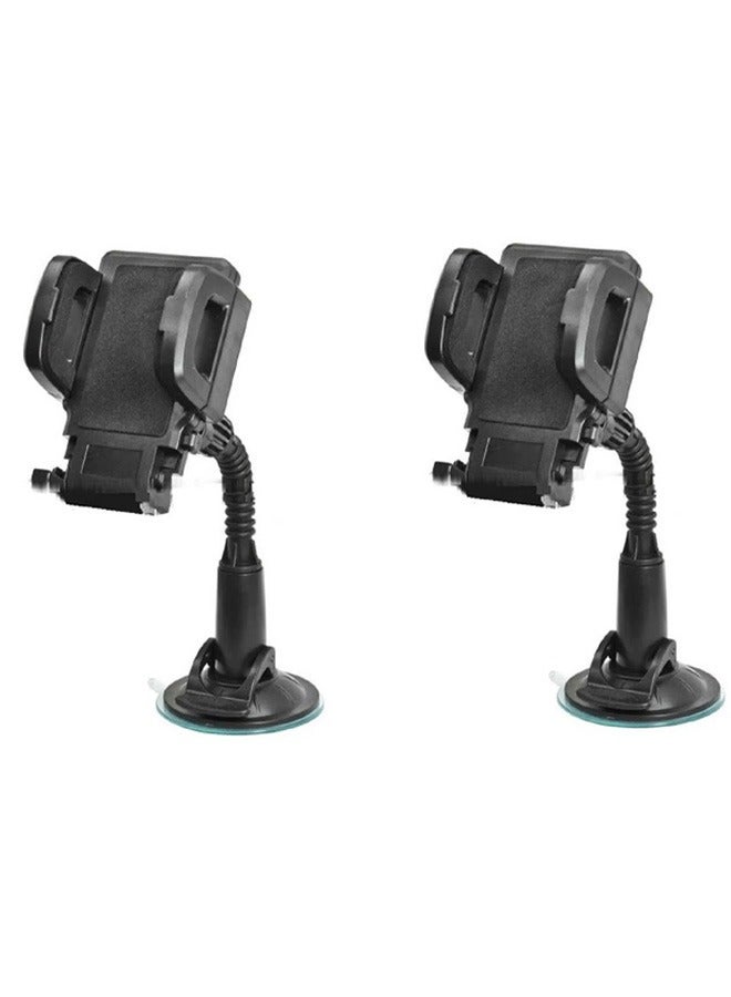 Taimi Pack Of 2 Car universal Holder For Ipad, Tablet And Phone Black  - Image 1