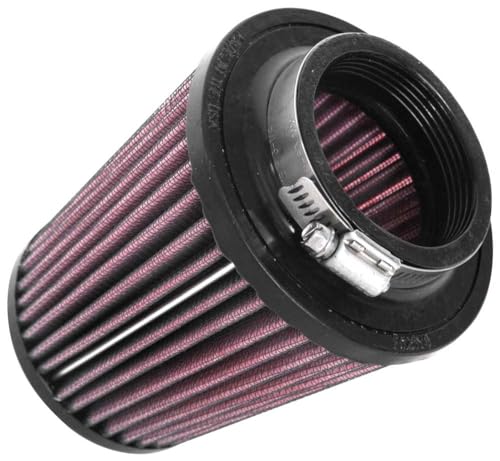 K+N KN HighFlow Original Lifetime Universal ClampOn Air Filter High Performance Premium Washable Flange Diameter 25 In Filter Height 5 In Flange Length 075 In Shape Round Tapered RU9630 - Image 3