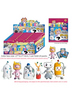 Generic 2023 Lankybox Carton Small Ornaments Toy Cat Doll Carton Head Cover PVC Doll Manufacturers-Color:Blind Bag Packaging  - Image 3