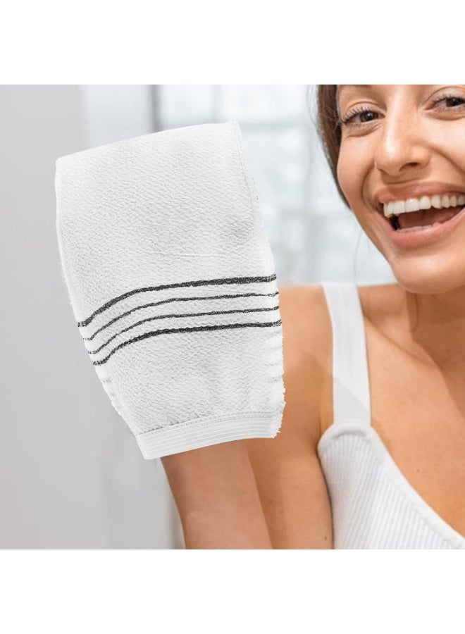 HK 20 Pack Body Exfoliating Gloves Double-sided Shower Mitts for Bathing Bathing Scrub - Image 5