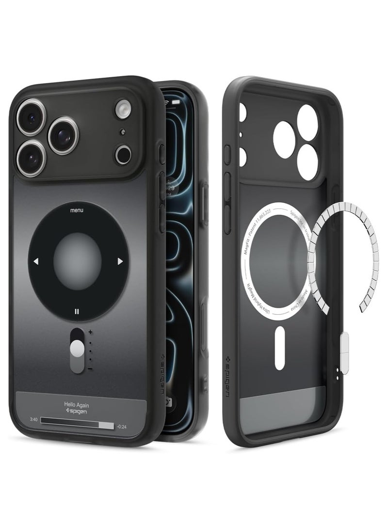 Spigen غطاء حماية Ultra Hybrid MagFit لجهاز iPhone 17 Pro Max مع MagSafe (2025) - أسود كلاسيكي - Image 1