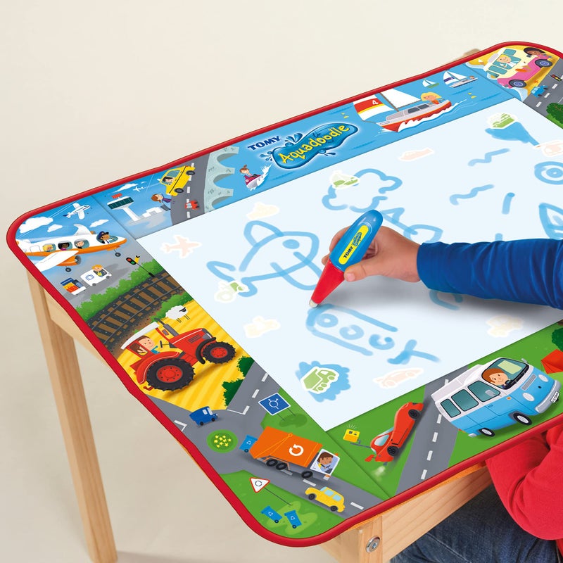 AquaDoodle TOMY AQUADOODLE Vehicle Adventure Mat – Creative Learning Toy for Toddlers, Mess-Free Drawing & Fun - Image 2