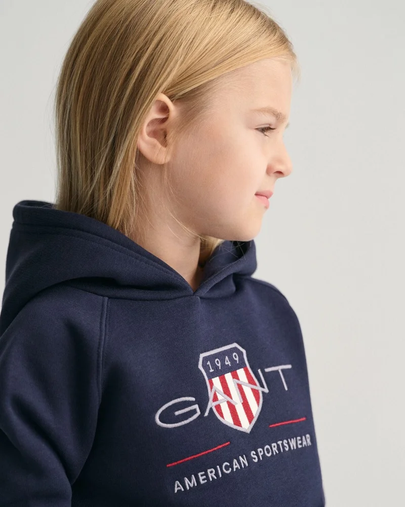 GANT Archive Shield Raglan  Hoodie