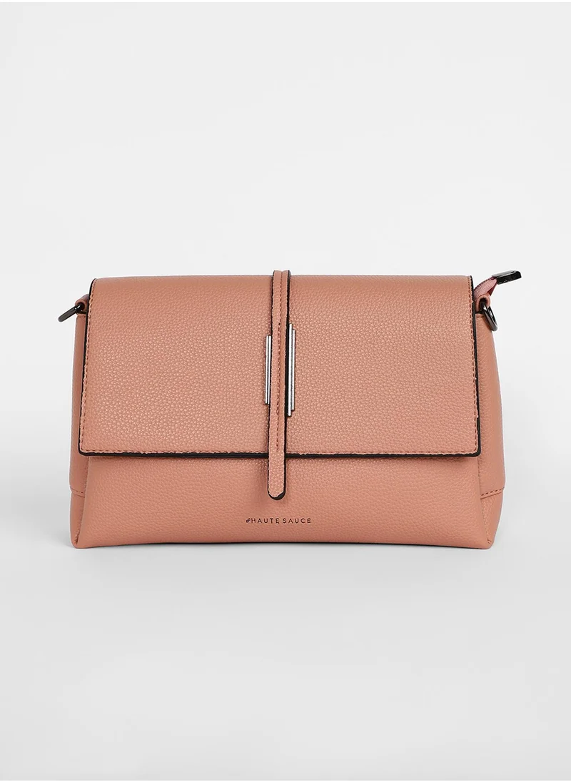 صوص هاوت Women's The Dash Shoulder Bag - Nude Pink