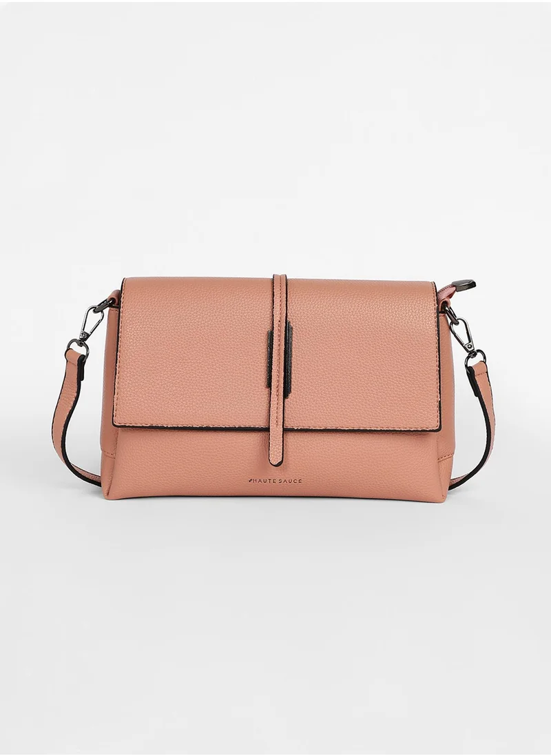 صوص هاوت Women's The Dash Shoulder Bag - Nude Pink