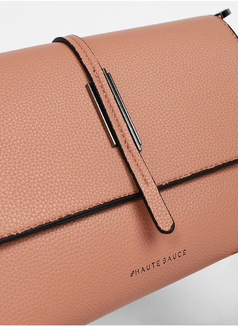 صوص هاوت Women's The Dash Shoulder Bag - Nude Pink