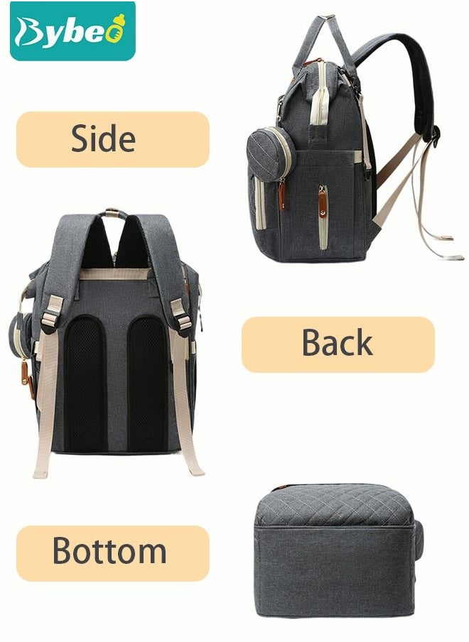Bybeo - Diaper Bag Backpack, Multifunction Travel Back Pack Maternity Baby Changing Bags, Large Capacity, Waterproof and Stylish - Image 1
