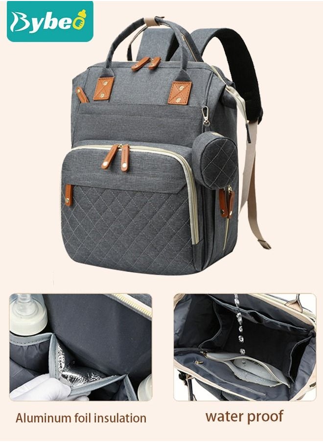 Bybeo - Diaper Bag Backpack, Multifunction Travel Back Pack Maternity Baby Changing Bags, Large Capacity, Waterproof and Stylish - Image 1