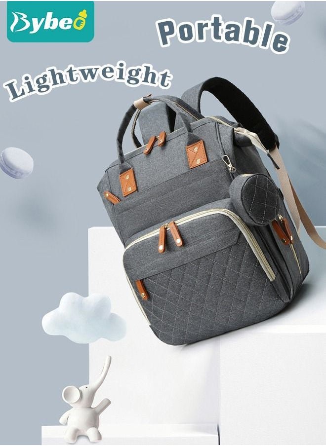 Bybeo - Diaper Bag Backpack, Multifunction Travel Back Pack Maternity Baby Changing Bags, Large Capacity, Waterproof and Stylish - Image 1