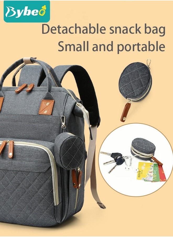 Bybeo - Diaper Bag Backpack, Multifunction Travel Back Pack Maternity Baby Changing Bags, Large Capacity, Waterproof and Stylish - Image 1