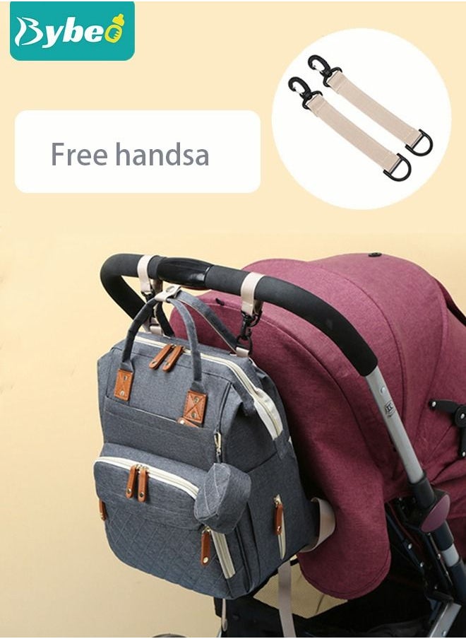 Bybeo - Diaper Bag Backpack, Multifunction Travel Back Pack Maternity Baby Changing Bags, Large Capacity, Waterproof and Stylish - Image 1