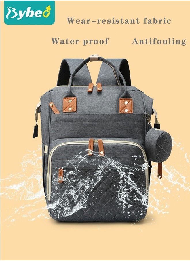 Bybeo - Diaper Bag Backpack, Multifunction Travel Back Pack Maternity Baby Changing Bags, Large Capacity, Waterproof and Stylish - Image 1