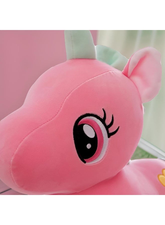 Soft Stuffed Plush Unicorn Toy – Cuddly and Lovable Baby Unicorn for Boys & Girls – Huggable Soft Toy Ideal for Gifting, Playtime, and Bedtime Comfort  - Image 3