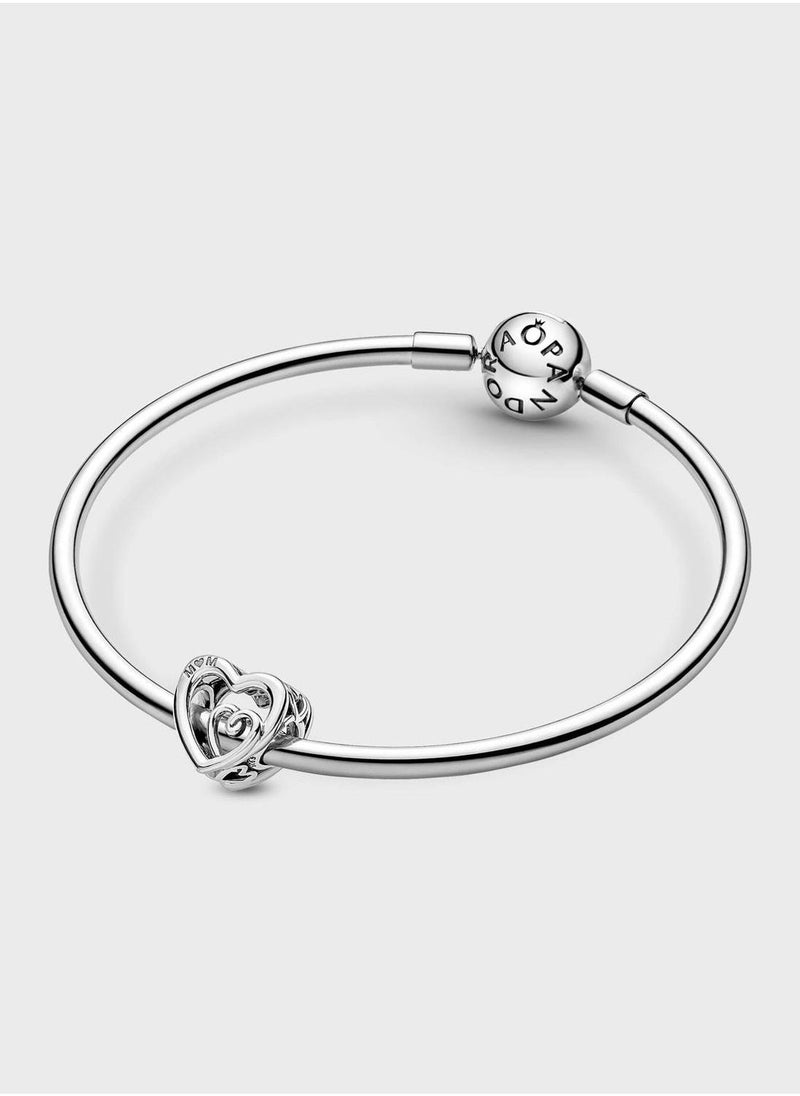 PANDORA Entwined Infinite Hearts Charm  - Image 5