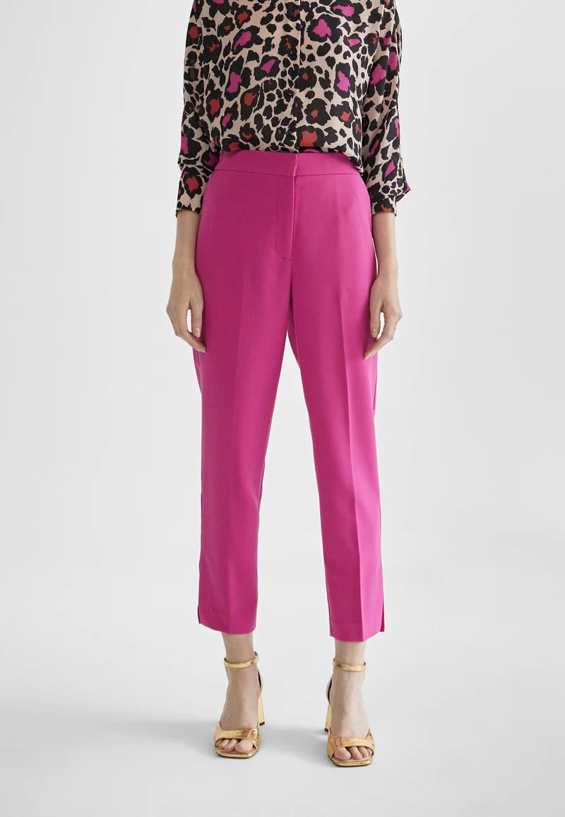 Lola Casademunt Cropped trousers with slits