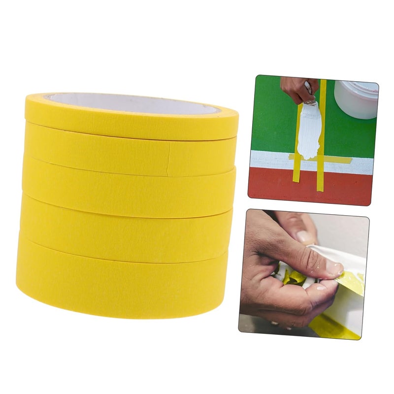 5 لفات شريط تمويه بعرض 2 بوصة لطلاء السيارات ومشاريع DIY والتشطيبات الداخلية - Image 4
