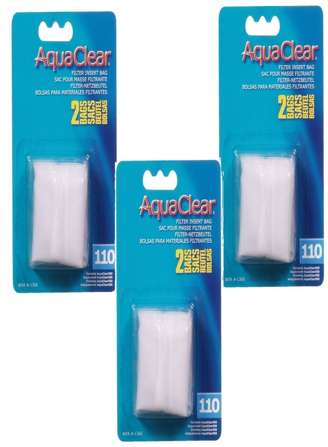 Aquaclear (3 Pack) AquaClear 110 Nylon Bags, 2 Bags each - Image 1