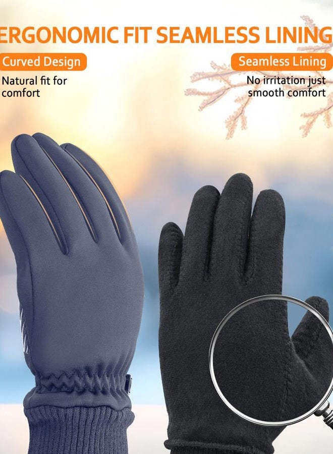 FEWTUR Winter Gloves for Women Men Cold Weather - Thermal Gloves for Men Extreme Cold - Image 4