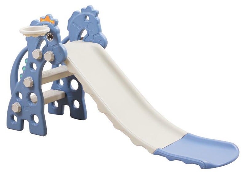 MaBaby Kids folding slide Indoor Household Small Kids Slide for Toddlers baby multifunctional climbing slide combination game home indoor and outdoor Toddler Slide Basketball Hoop - Image 1